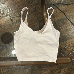 White Lulu Align tank